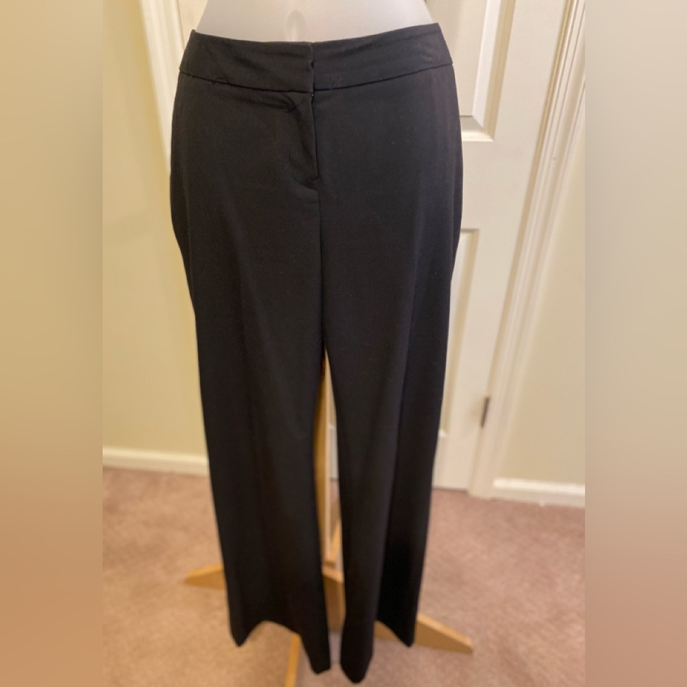 Laundry by Shelli Segal - Woman’s black high rise trousers, Size: 10